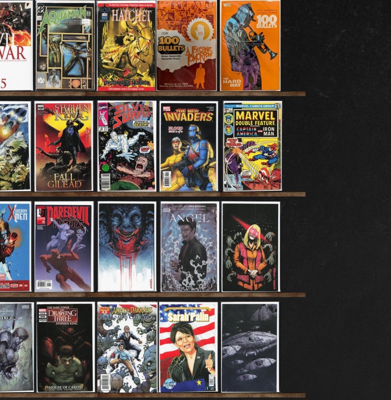 Huge Lot 120+ Comics with Angel, The Walking Dead, Angel + Spike & More!