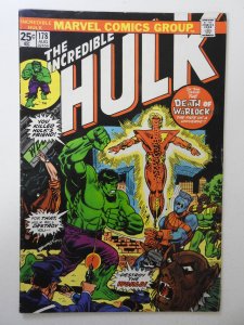 The Incredible Hulk #178 (1974) VG+ Condition