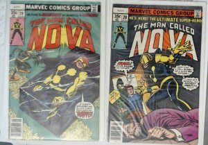 Estate sale Man Called Nova 14 COMIC Lot Spiderman and Avengers cameo  F-VF+