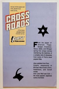 Crossroads #1 (July 1988, First) 9.0 VF/NM