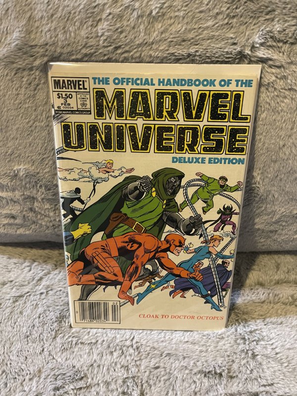 The Official Handbook of the Marvel Universe #3 (1985)
