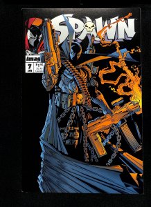 Spawn #7 1st Published Artwork by Randy Queen!