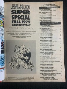 1979 MAD SUPER SPECIAL Magazine #28 GD+ 2.5 with Nostalgic #7 Comic Insert