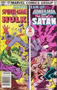 Marvel Team-Up #126 (Newsstand) VF ; Marvel | Spider-Man Hulk Luke Cage