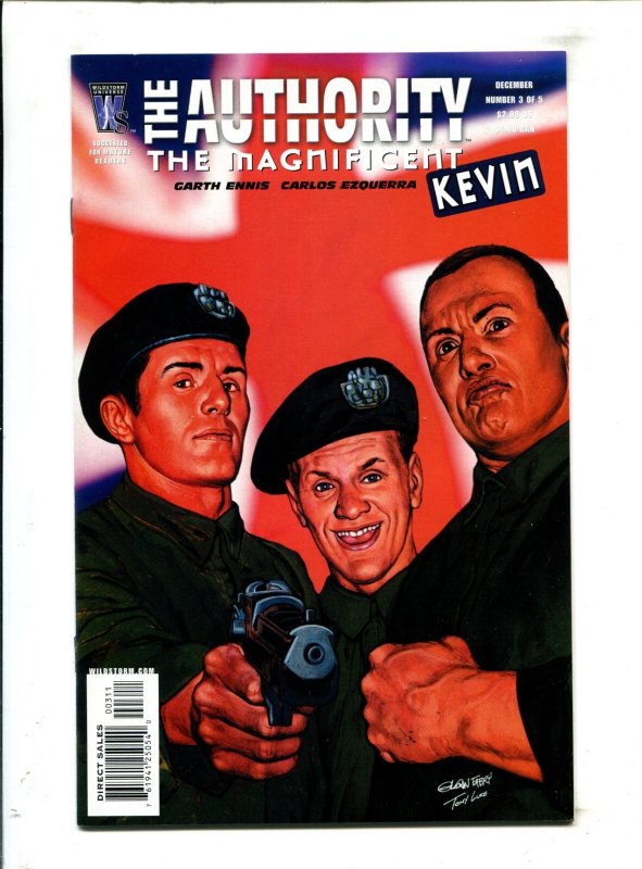 Authority: Magnificent Kevin 5PC LOT #1-5 - Complete Set (8.0) 2005