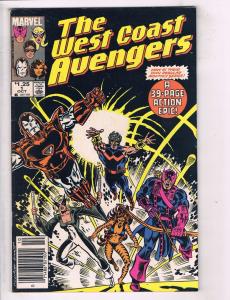6 Marvel Comics # 1 2 4 38 West Coast Avengers Hawkeye Balder M Greatest C J103