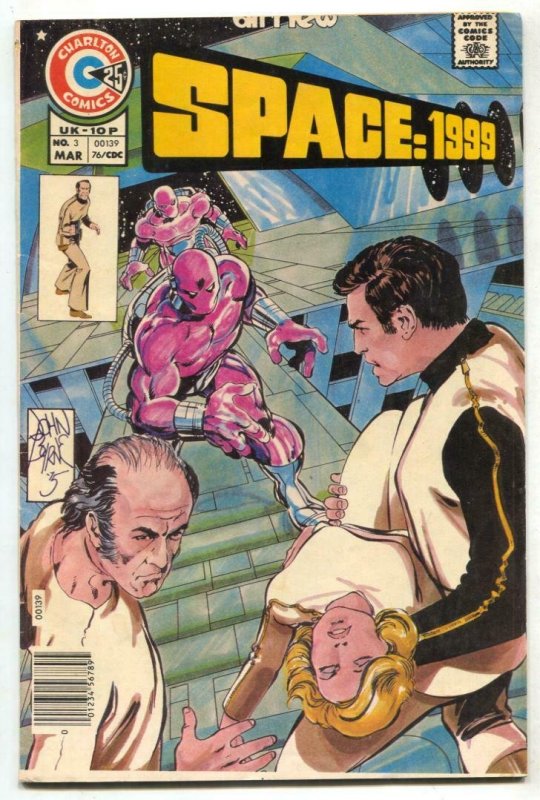 Space: 1999 #3 1976- Charlton- John Byrne VF-