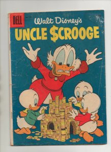 Walt Disney's Uncle Scrooge #13 - Barks Gold Castle - (Grade 2.5) 1956