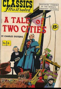 Classics Illustrated #6 A Tale of Two Cities By Charles Dickens Comic