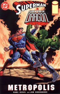 SUPERMAN AND SAVAGE DRAGON: METROPOLIS (1999 DC/IMAGE) #1 CVR A JON BOGDANOVE