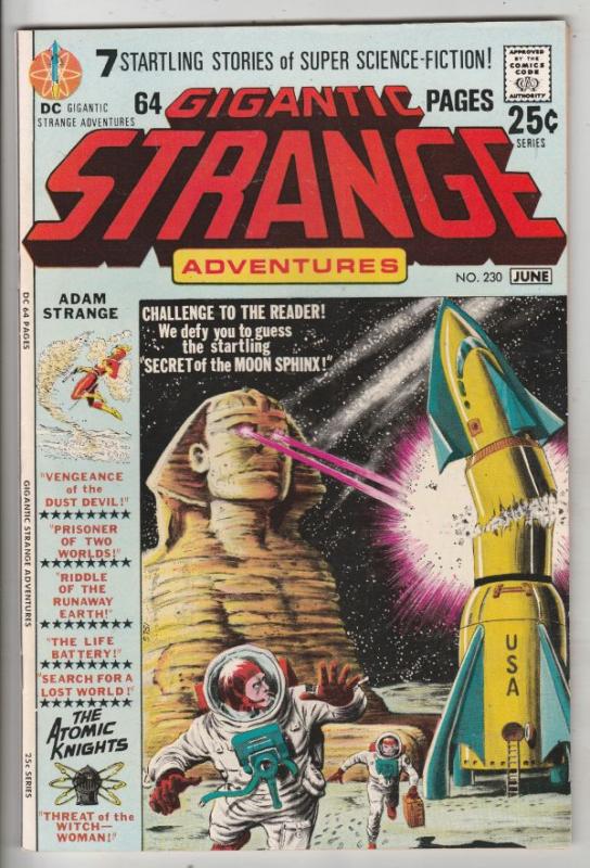 Strange Adventures #230 (Jun-71) NM Super-High-Grade Adam Strange, Alana