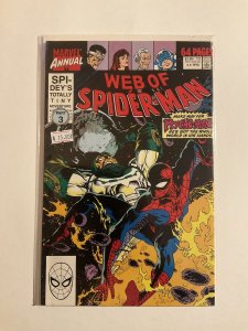 Web Of Spider-Man Annual 6 Near Mint Nm Signed Lightle Marvel