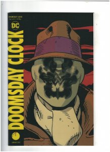 Doomsday Clock #1 NM- 9.2 DC Comics Watchmen Lenticular Cover, Superman app.