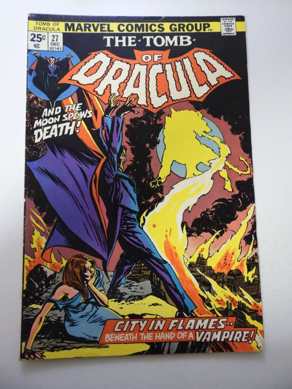 Tomb of Dracula #27 FN Condition MVS Intact