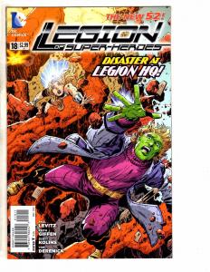 Lot Of 3 Legion Of Super-Heroes DC Comic Books # 17 18 19 Superboy New 52 TW61