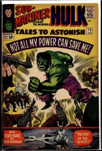 Tales to Astonish #75 (1966) Namor the Sub-Mariner