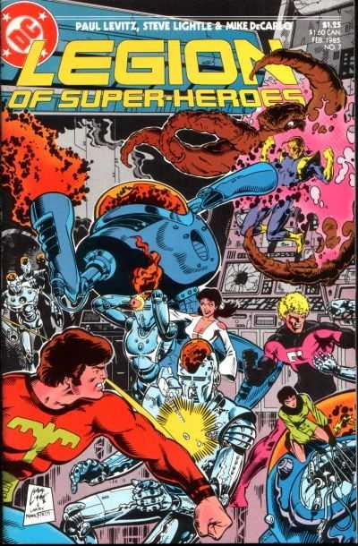 Legion of Super-Heroes (1984 series) #7, NM- (Stock photo)