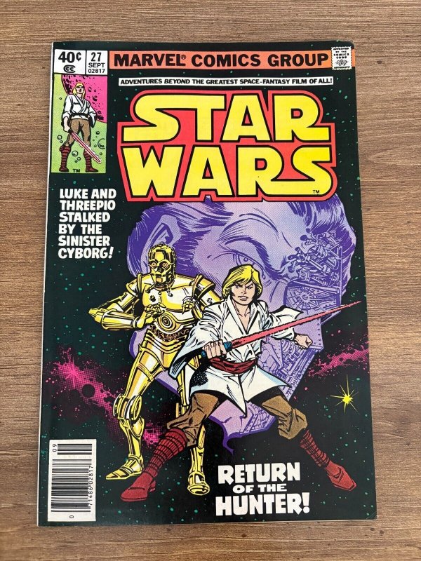 Star Wars # 27 VF Marvel Comic Book Darth Vader Skywalker Jedi Yoda 15 J270