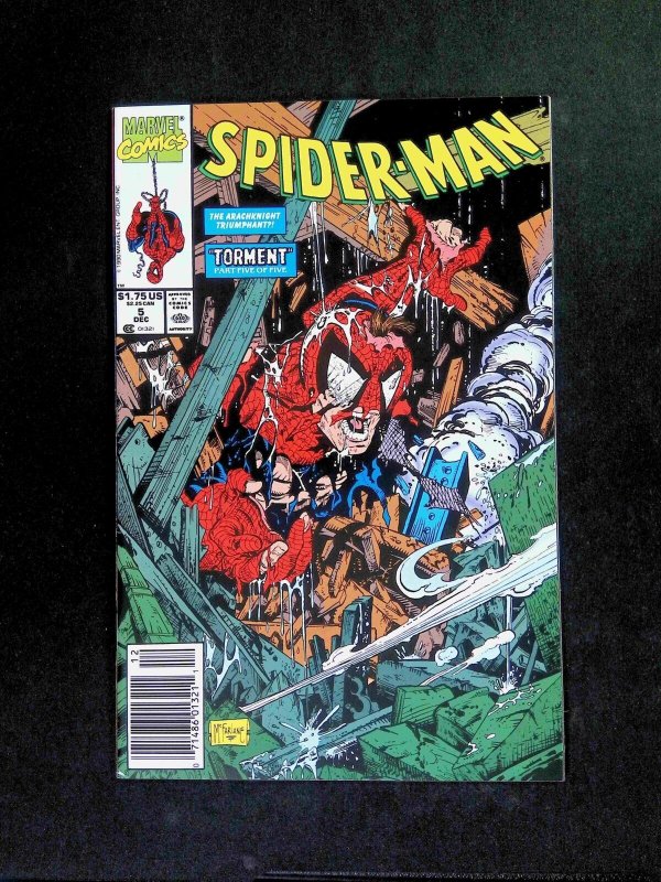 Spider-Man #5  MARVEL Comics 1990 NM NEWSSTAND