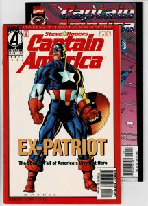 Captain America #450B & #451 (1996) Another Fat Mouse BOGO! BOGO? Read Descr.