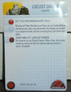 Locust Drone 007 Gears Of War Heroclix