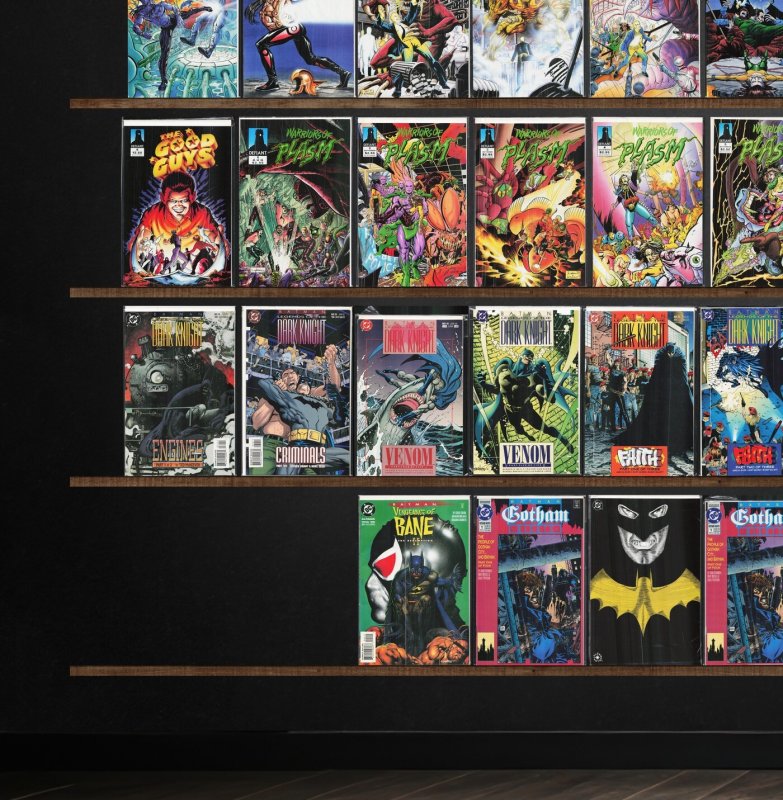 Huge Lot 150+ Comics with Warriors Of Plasm, Batman: Gotham Nights & More!