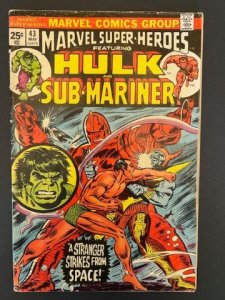 Marvel Super-Heroes #43 (1974) - FN+