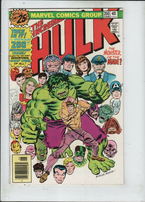 Incredible Hulk #200 vf+ to VF/NM 