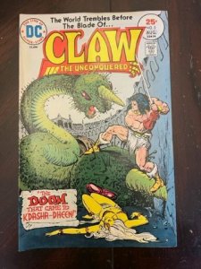 Claw the Unconquered #2 (1975) - VF