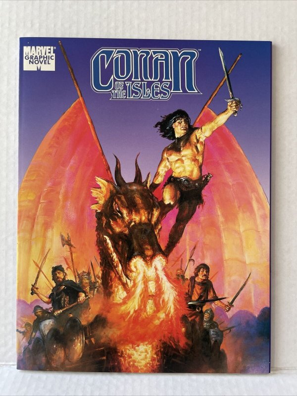 Marvel Graphic Novel Conan Of The Isles 