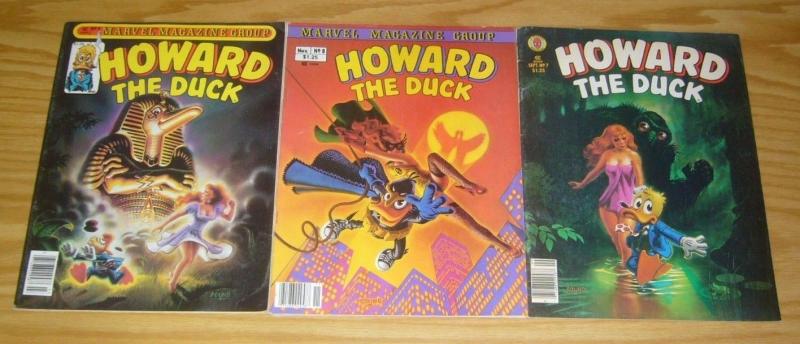 Howard the Duck v2 #1-9 FN/VF complete series - bill mantlo - marvel magazines