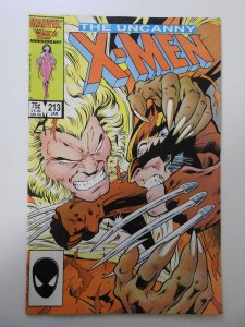 The Uncanny X-Men #213 (1987) VF- Condition!