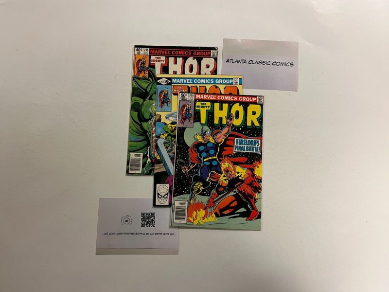 3 Mighty Thor Marvel Comics Books #298 304 306 Gruenwald 6 SM11