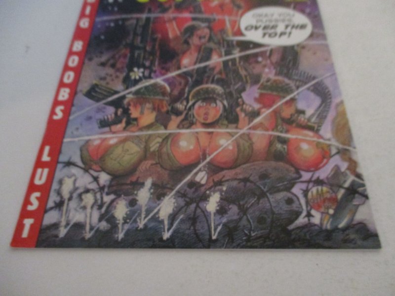 Bustline Combat #1(1999)Adult Comic Book Parody Eros Grade FN- 5.5