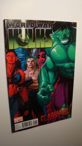 HULK 1 *VF/NM 9.0* WORLD WAR HULKS DEADPOOL SHE-HULK DOC SAMPSON RED HULK