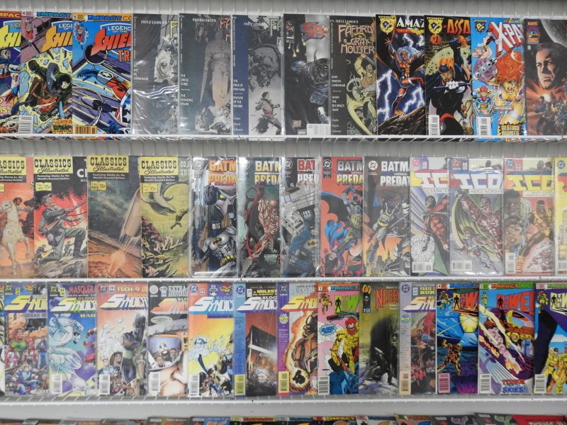 Huge Lot 180+ Comics W/ Batman vs. Predator, Icon, Coyote, +More!