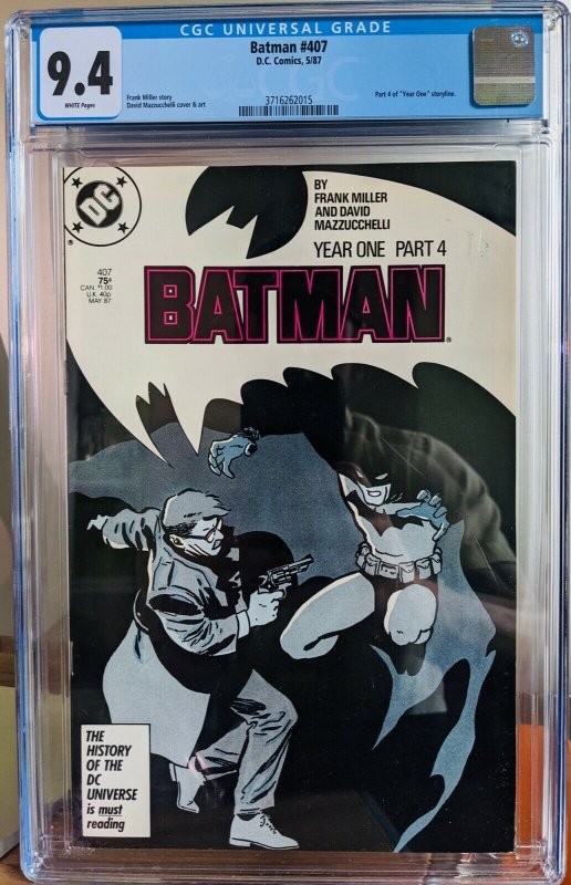 Batman #407. CGC 9.4.