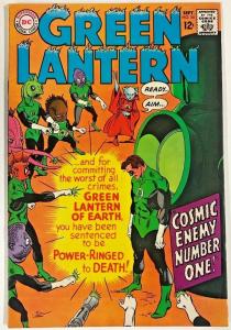 GREEN LANTERN#55 FN+ 1967 DC SILVER AGE COMICS