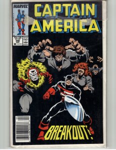 Captain America #340 (1988) Captain America