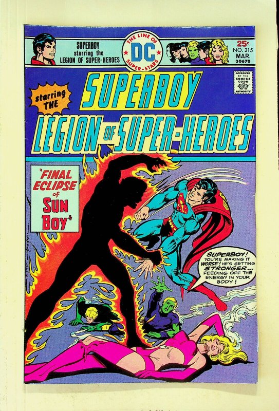 Superboy #215 (Mar 1976; DC) - Very Fine
