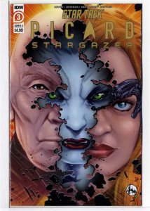STAR TREK PICARD STARGAZER (2022 IDW) #3 CVR A HERNANDEZ