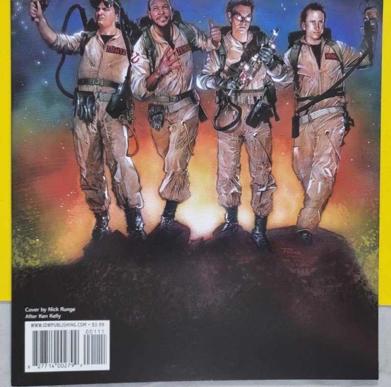Ghostbusters #1 Cover B 2011 IDW Publishing Homage Kiss Destroyer VF