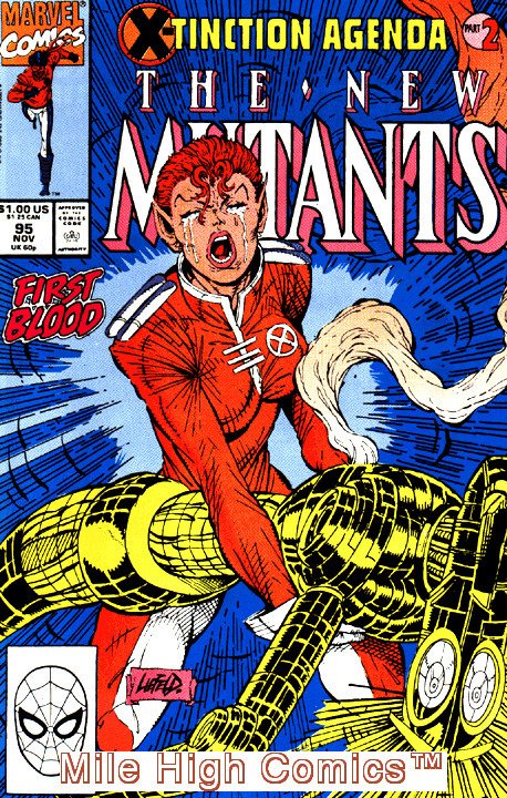 NEW MUTANTS (1983 Series)  (MARVEL) #95 Fair Comics Book 