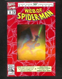 Web of Spider-Man #90 Hologram Cover!