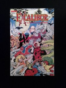 Excalibur The Sword Is Drawn #1  MARVEL Comics 1988 VF+