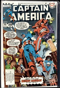 Captain America #289 (1984) Captain America