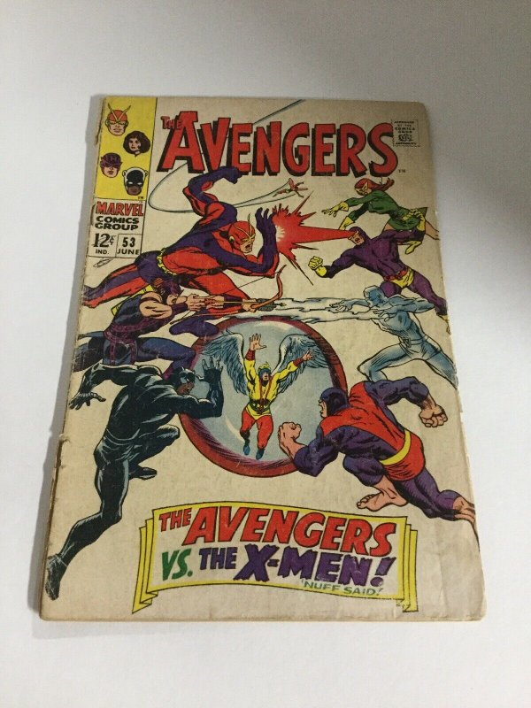 Avengers 53 Gd/Vg Good/Very Good 3.0 Marvel Comics Silver Age