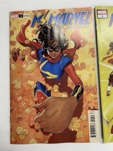 MS MARVEL BEYOND LIMIT #1 CVR A + 1:25 DODSON NM VARIANT 2021 IN-HAND SHIPS NOW