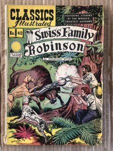 Classics Illustrated Swiss Family Robinson #42