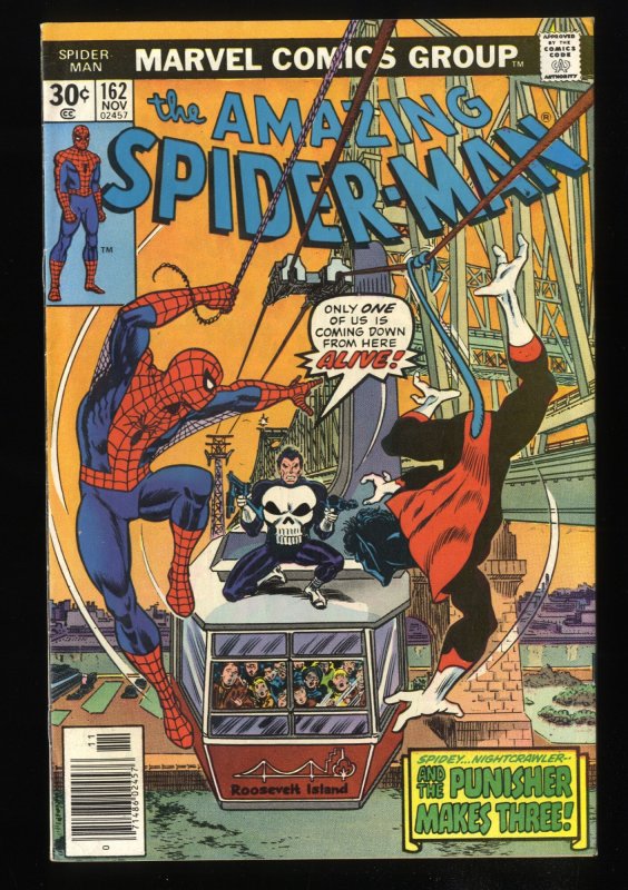 Amazing Spider-Man #162 VF/NM 9.0 Punisher!